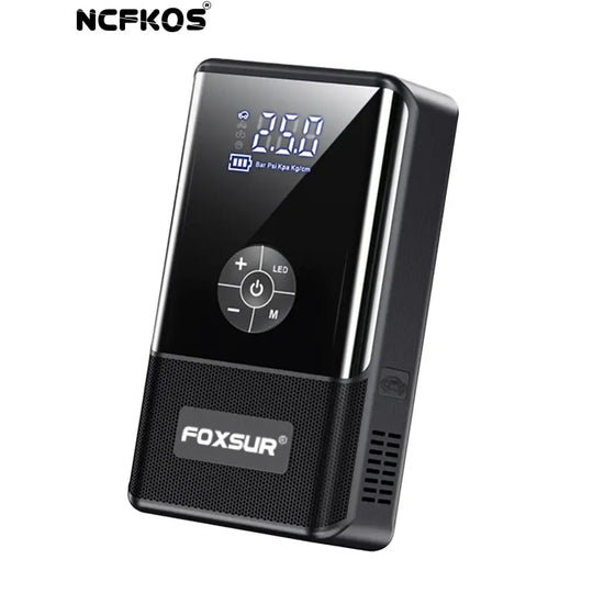 4 - en - 1 : Démarreur Voiture 12V + Power Bank 6000mAh + Compresseur d’Air + Lampe LED - AUTOSTORE